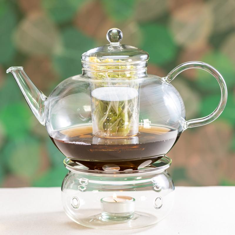 Trendglas Teekanne Miko 0.8 Liter mit Glassieb –
