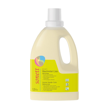 Sonett Flüssig Waschmittel Color 20 - 60 Grad Mint Lemon