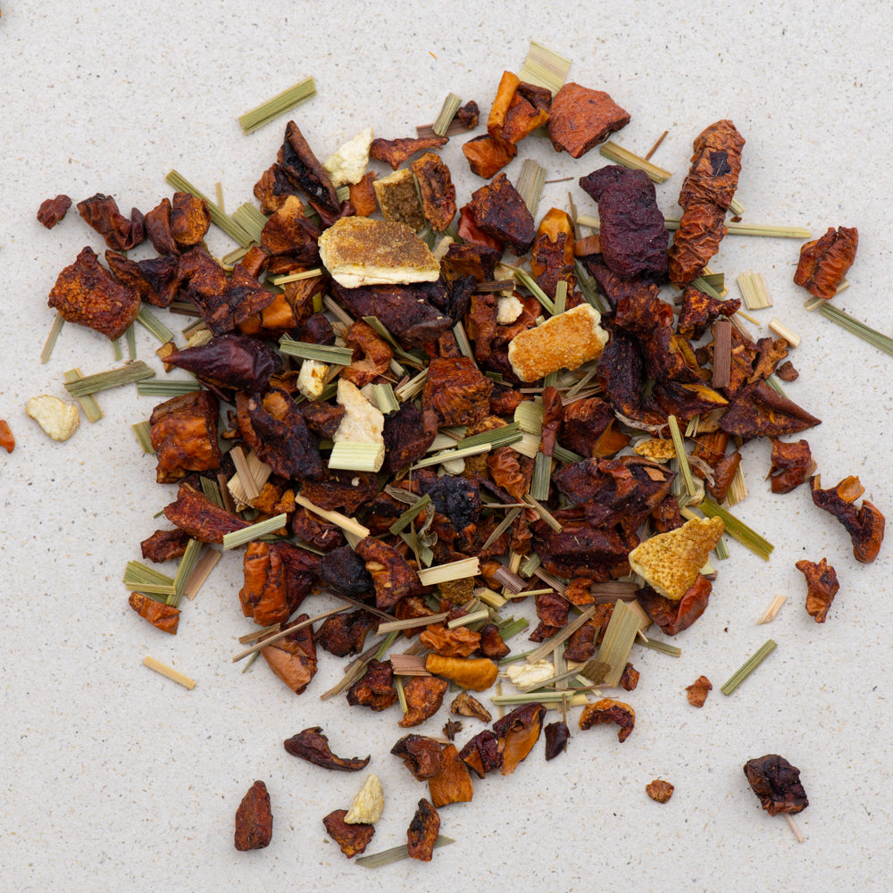 Früchtetee Orange Ingwer bio mild von teewerk.ch Früchtetee Orange Ingwer bio mild von teewerk.ch