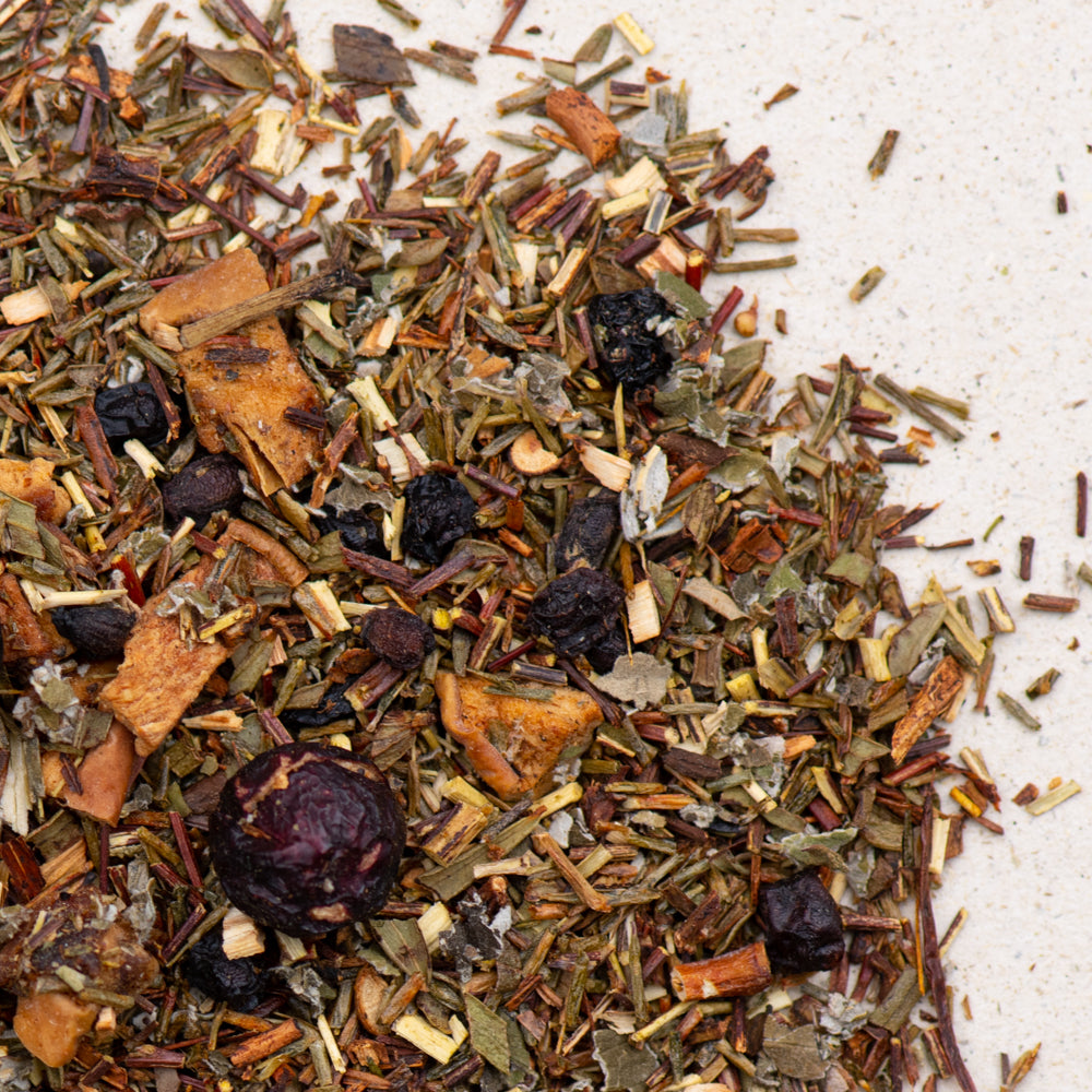 Honeybush Hexenwald, Waldbeer-Erdbeer von teewerk.ch Honeybush Hexenwald, Waldbeer-Erdbeer von teewerk.ch