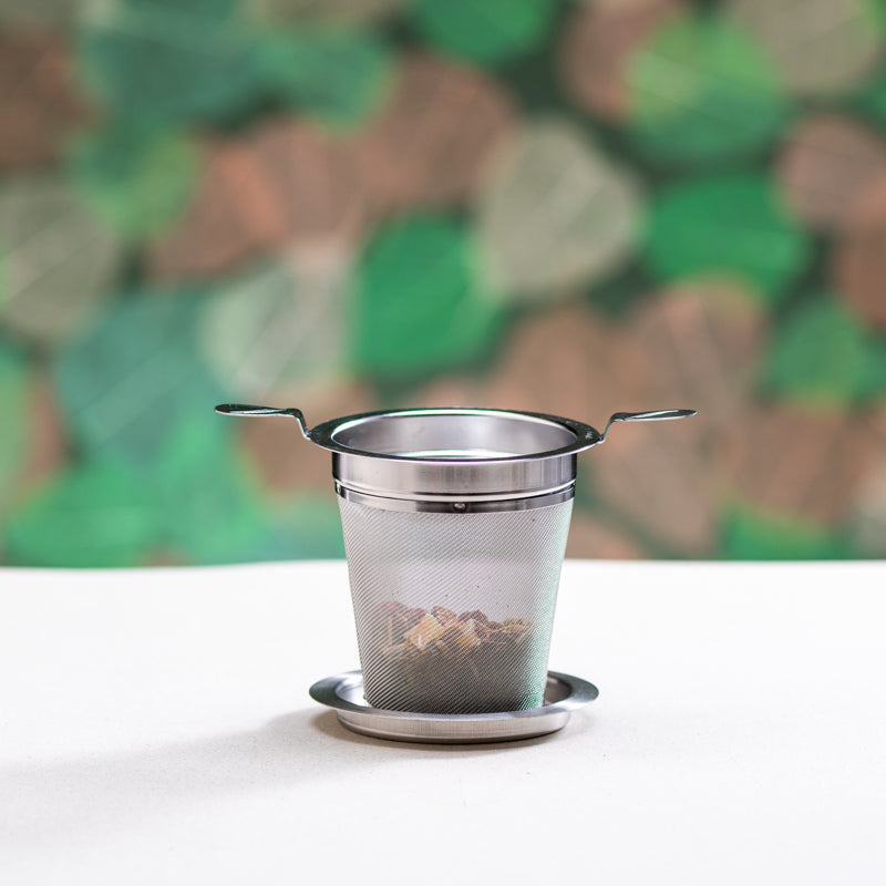 Teefilter, Teesieb, Universalsieb Edelstahl mit 2 Henkeln in 2 Grössen