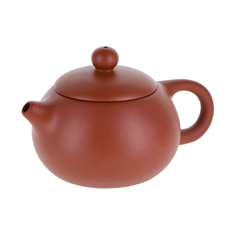 Yixing Teekännchen 180ml mit integriertem Tüllensieb, Teecup separat erhältlich