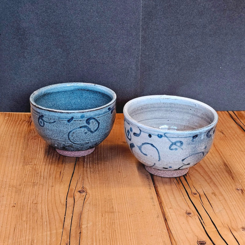 Matchaschale, Teeschale, handgetöpferte Schweizer Kunst Keramik ca. 3dl, auch als Geschenkset