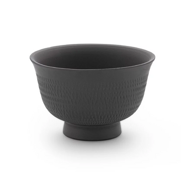 Japanische Teeschale, Teecup Sendan Kuro 100ml, passend zu allen Einhandkannen