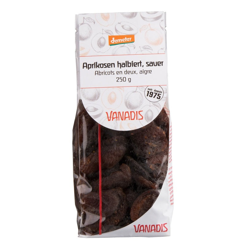 Aprikosen getrocknet säuerlich; Aprikosen sauer, Biodynamischer/demeter Anbau