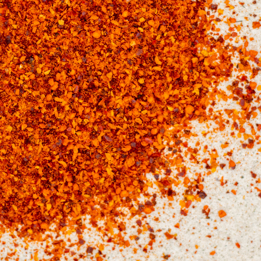 Chilimischung bio mittelscharf; Piment d'Espelette; Basken - Chili