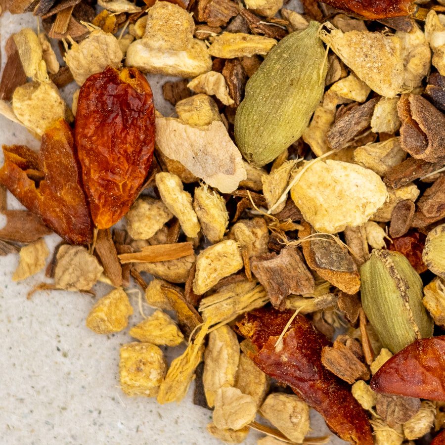 Gewürztee Chai Fire ohne Aromen - der scharfe Gewürztee