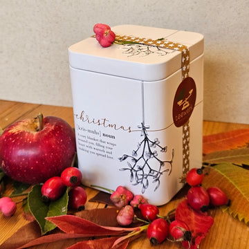 Teegeschenk Weihnachtsdose 