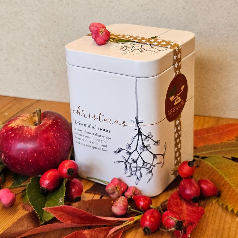 Teegeschenk Weihnachtsdose 