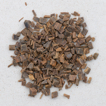 Guajakholz geschnitten, Räucherholz, guaiacum officinale