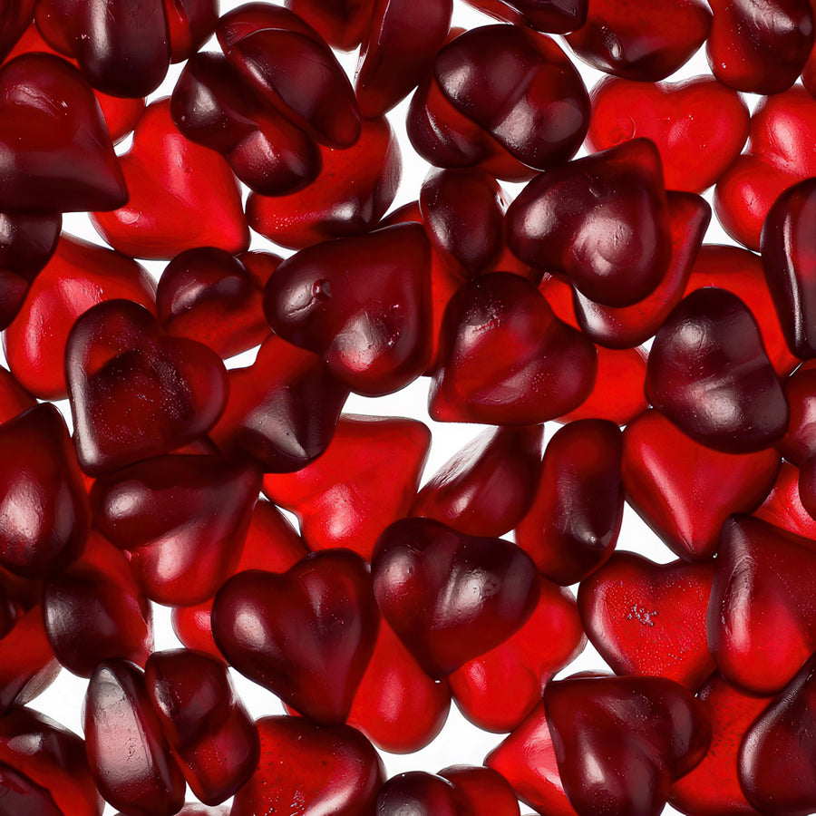 Kirsch-Herzen Gummiherzen vegan