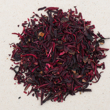 Hibiskusblüten bio geschnitten, Karkadenblüten, hibisci flos