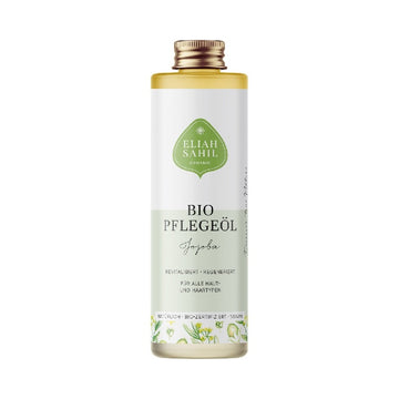 Eliah Sahil Bio Pflegeöl Jojoba pur 100ml (reines Bio Jojobaöl), Körperöl