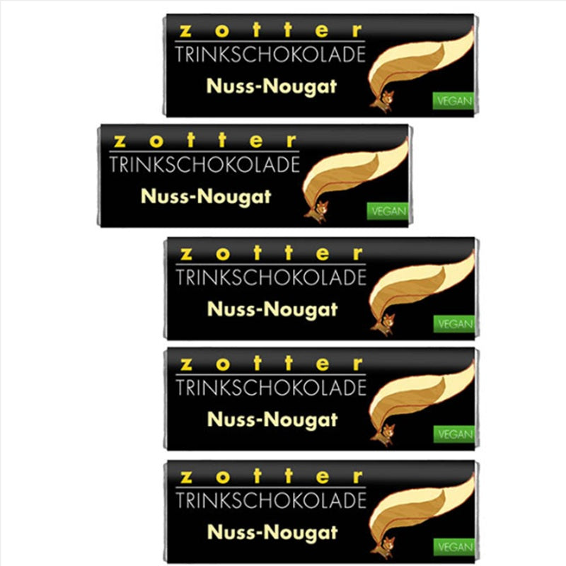 Zotter Bio Trinkschokolade Nuss-Nougat, vegan