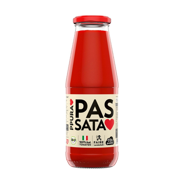 PPura vegane Tomaten Passata Bio, Spaghettisauce, Tomatensauce 700g