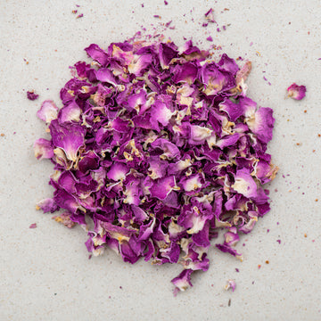 Rosenblütenblätter rosa BIO ganz, essbare Blüten