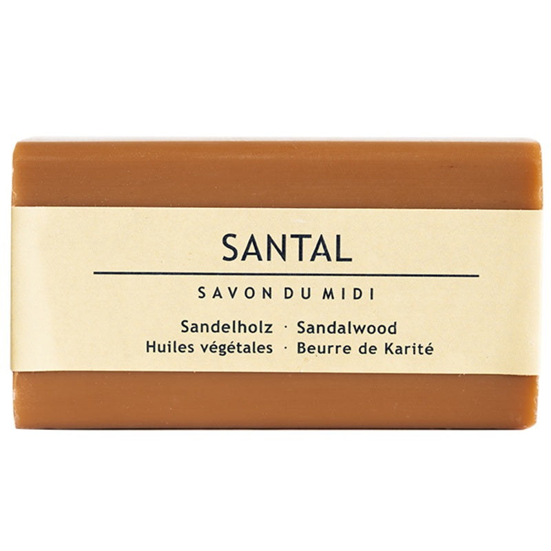 Savon du Midi Sandelholz Seife 100g vegan, Karité-Seife mit Sheabutter