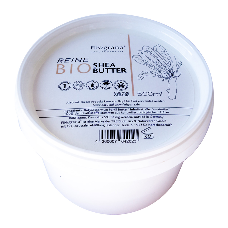 Sheabutter Bio, Butyrospermum Parkii Butter, FINigrana
