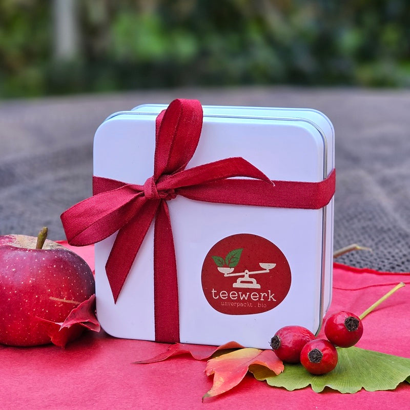 Kandierter Bio Ingwer in Geschenkdose - kleines Geschenk & Giveaway