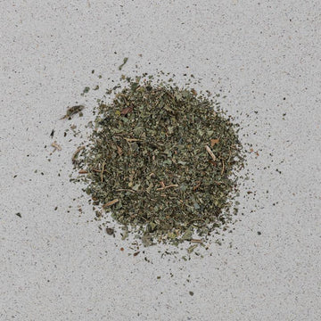 Melonenbaumblätter geschnitten, Papayablätter