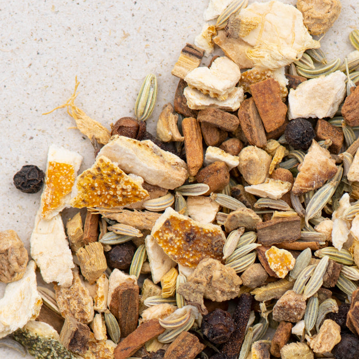 Ayurvedischer Frauen Gewürztee bio, ohne Aromen von teewerk.ch Ayurvedischer Frauen Gewürztee bio, ohne Aromen von teewerk.ch