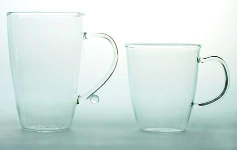 Teeglas einwandig, mundgeblasen, klein, 0.35l