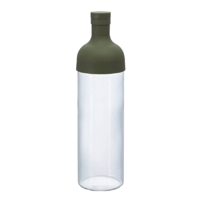 Hario Trinkflasche aus Glas mit integriertem Teefilter, 750ml