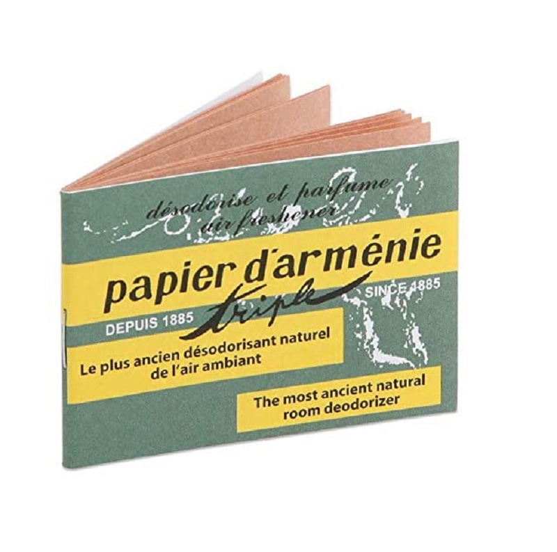 Papier d'Armenie Original, 1 Heft, Weihrauchpapier, ideal für unterwegs