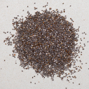 Chia Saat, Chiasamen bio ganz (schwarz und weiss)