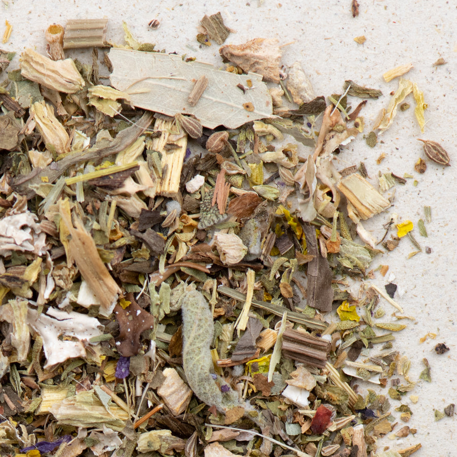 Kräutertee "Plus" Halstee Bio, Hausrezept von teewerk.ch Kräutertee "Plus" Halstee Bio, Hausrezept von teewerk.ch